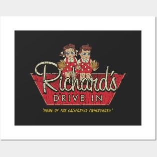 Richard's Drive-In 1949 Posters and Art